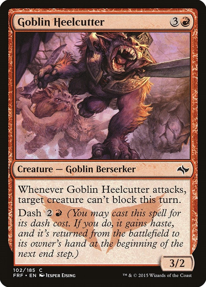 Goblin Heelcutter (102) [FRF] - MTG Single