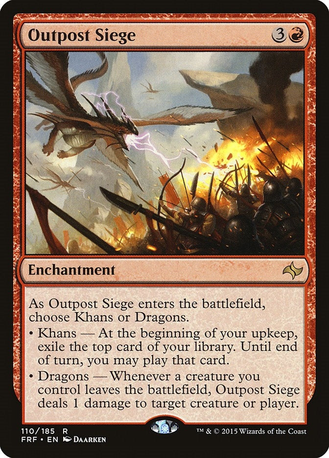 Outpost Siege (110) [FRF] - MTG Single