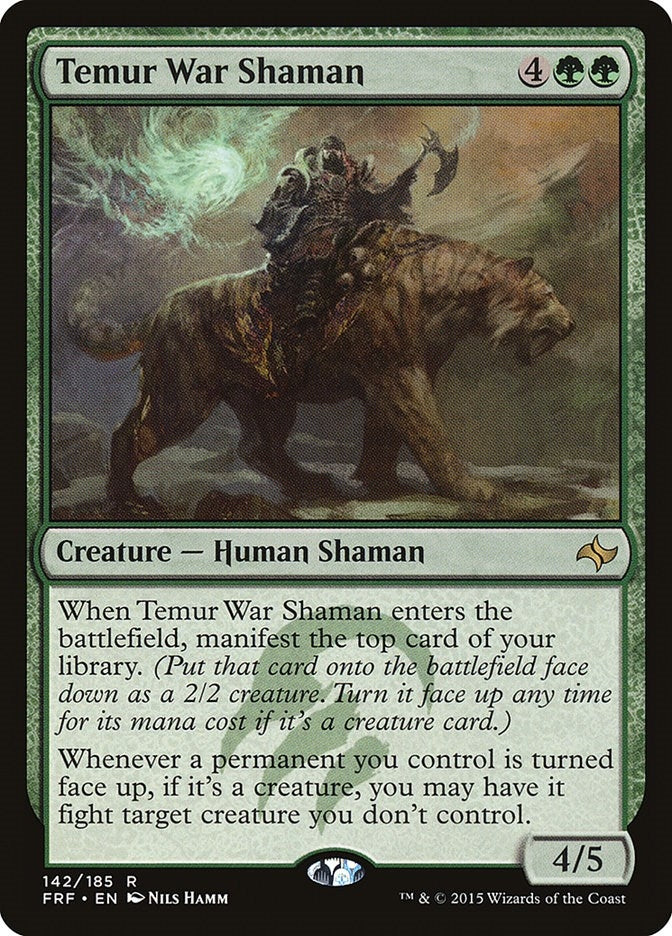Temur War Shaman (142) [FRF] - MTG Single