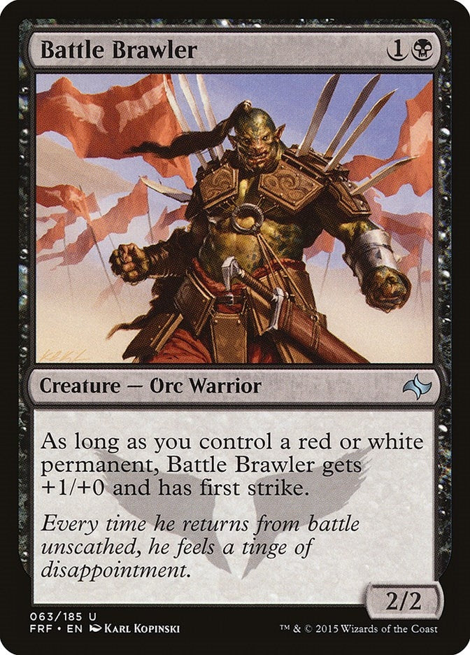 Battle Brawler (63) [FRF] - MTG Single