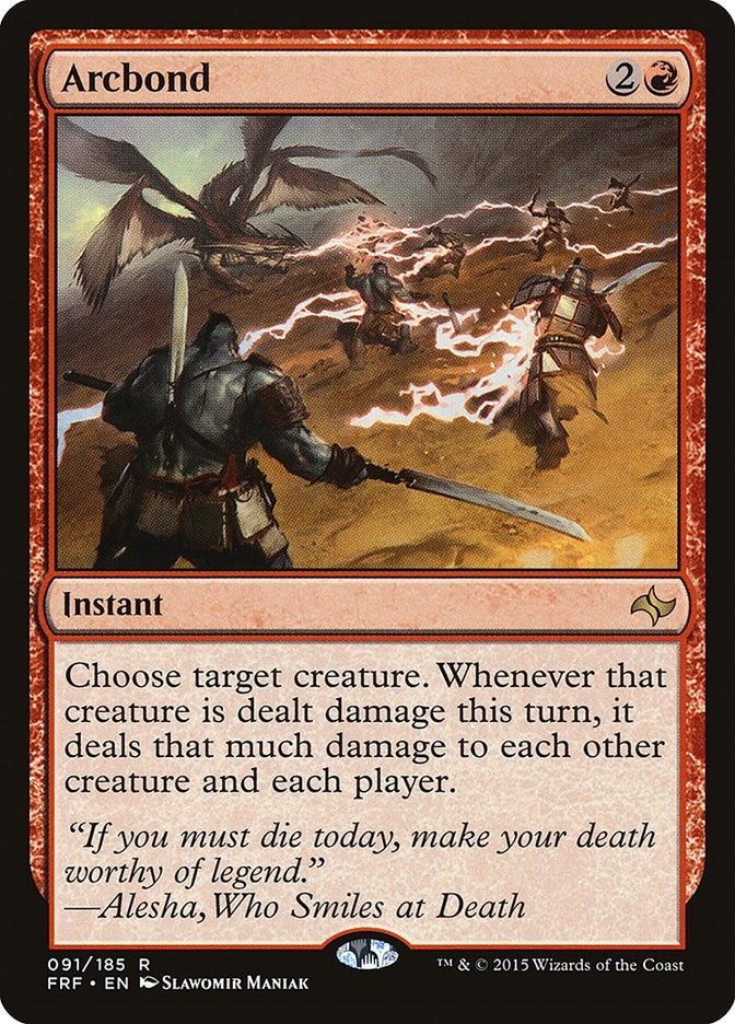 Arcbond (91) [FRF] - MTG Single