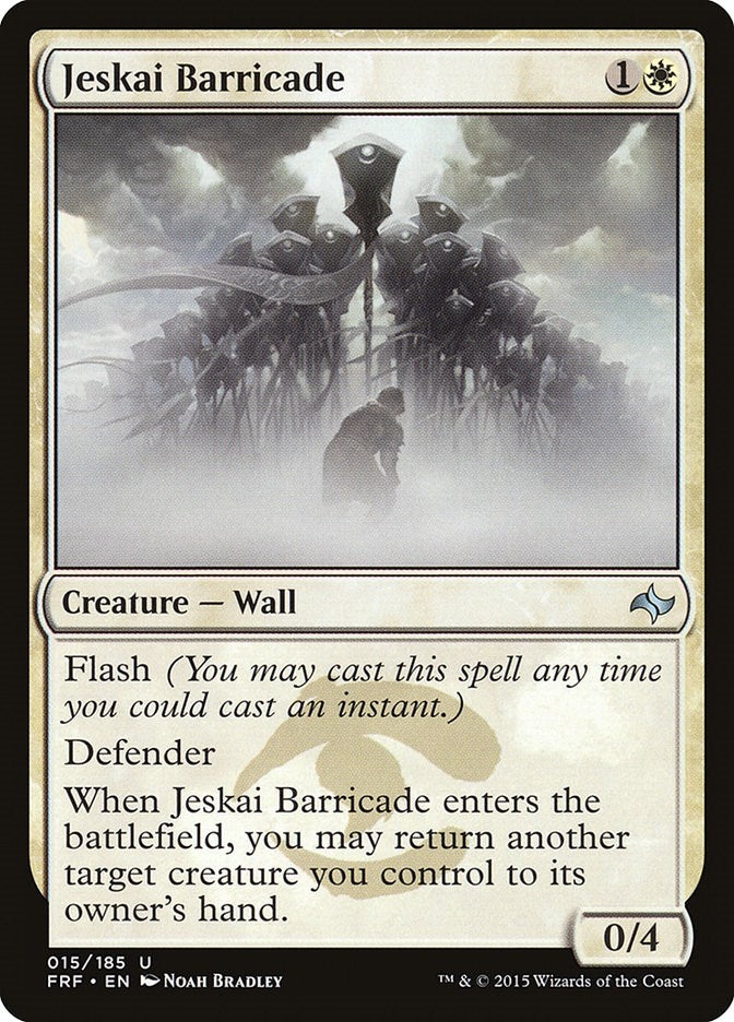 Jeskai Barricade (15) [FRF] - MTG Single