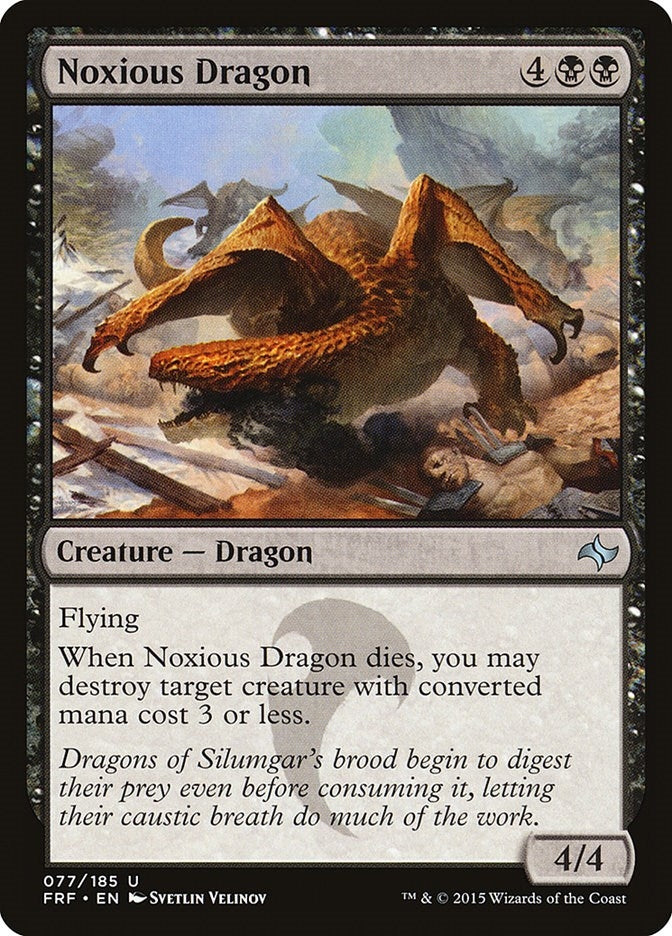 Noxious Dragon (77) [FRF] - MTG Single