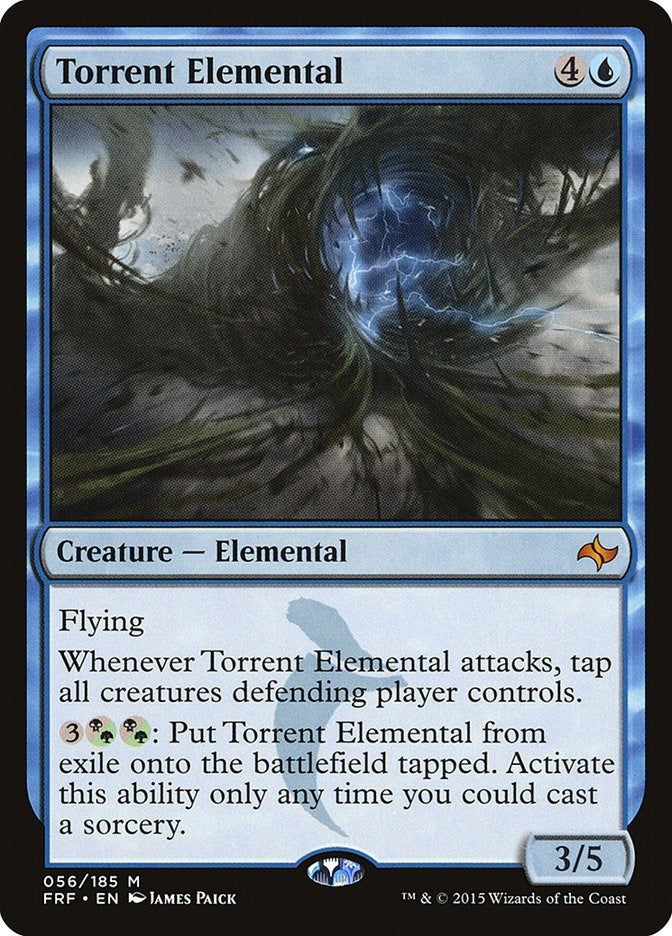 Torrent Elemental (56) [FRF] - MTG Single