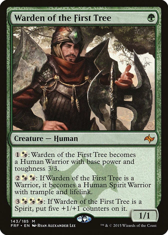 Warden of the First Tree (143) [FRF] - MTG Single