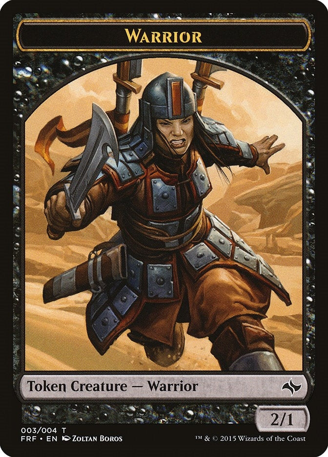 Warrior Token (0) [FRF] - MTG Single