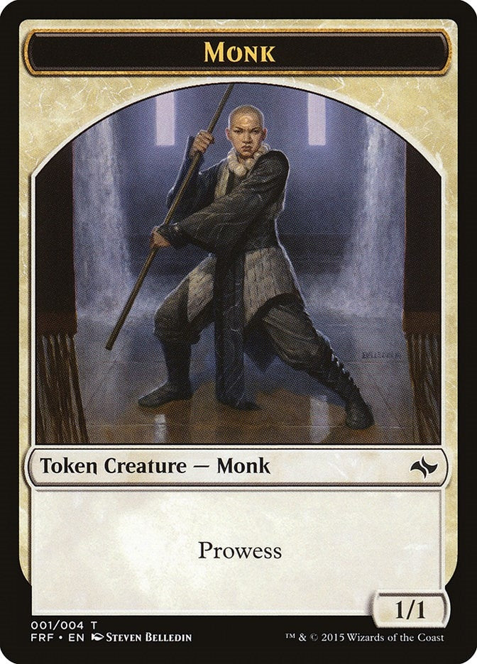 Monk Token (0) [FRF] - MTG Single