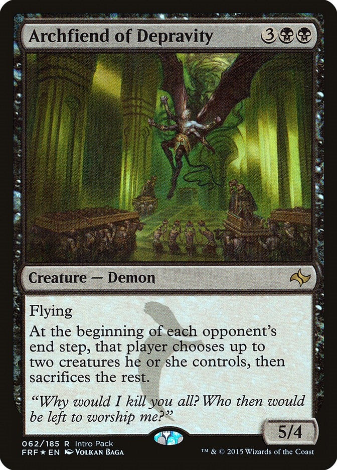 Archfiend of Depravity (62) [UMP] - MTG Single