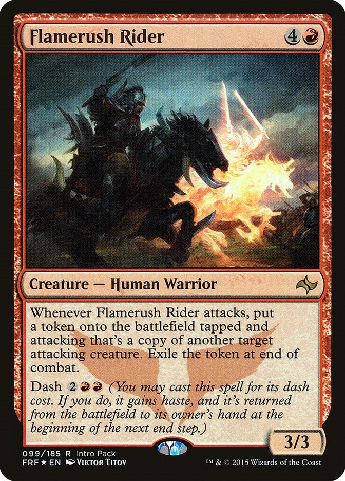 Flamerush Rider (99) [UMP] - MTG Single