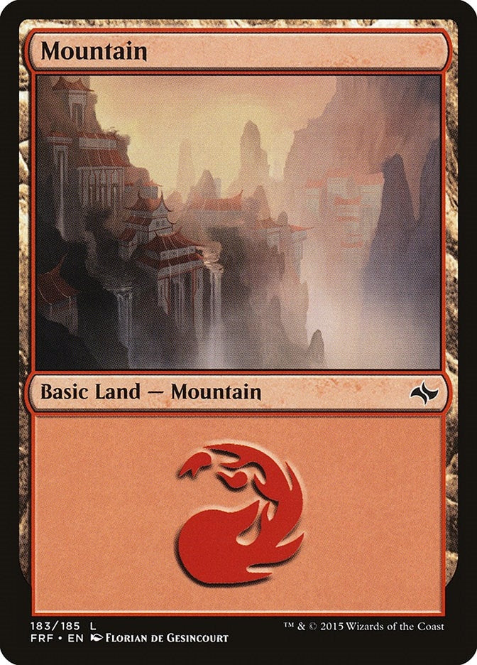Mountain (183) (183) [FRF] - MTG Single