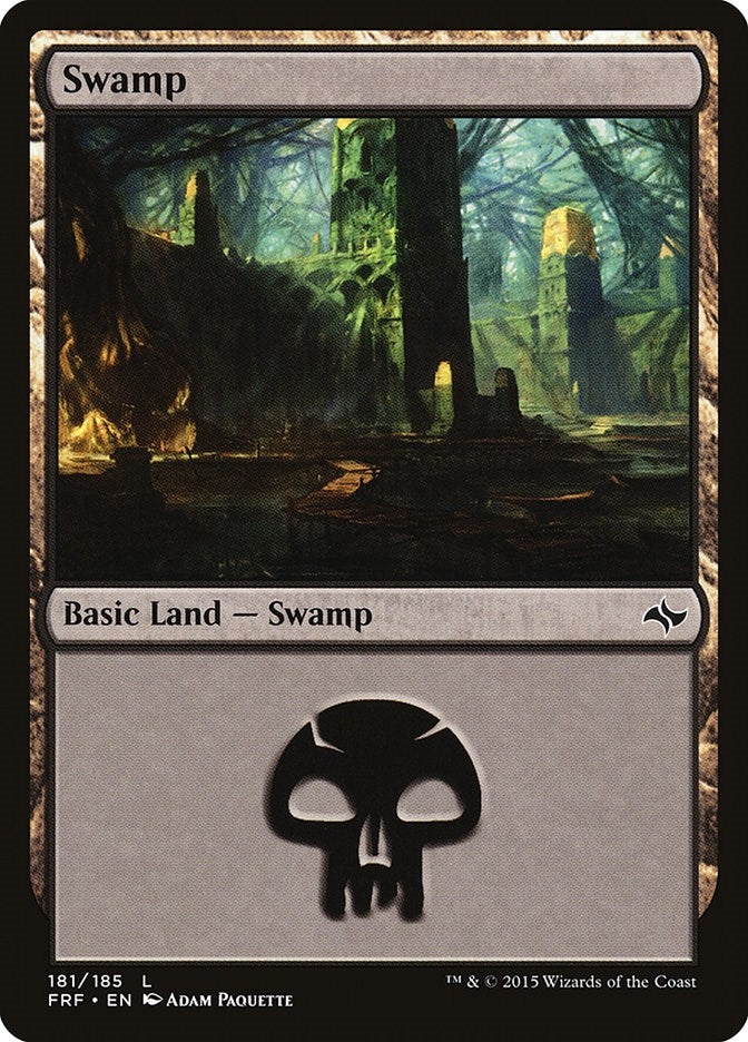 Swamp (181) (181) [FRF] - MTG Single