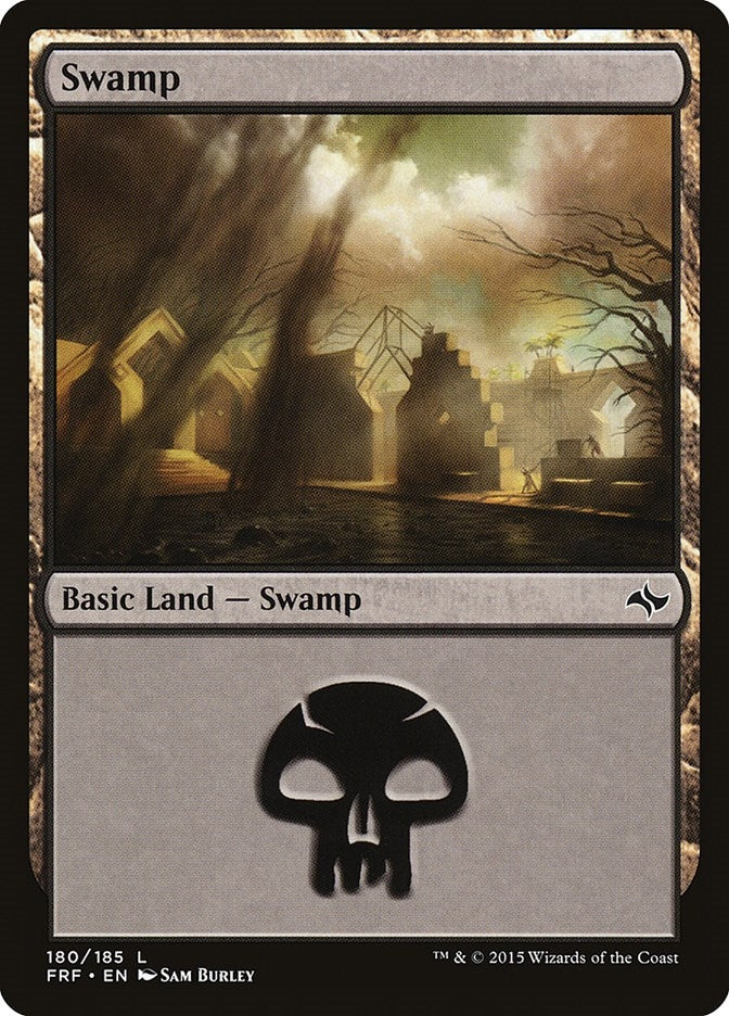 Swamp (180) (180) [FRF] - MTG Single