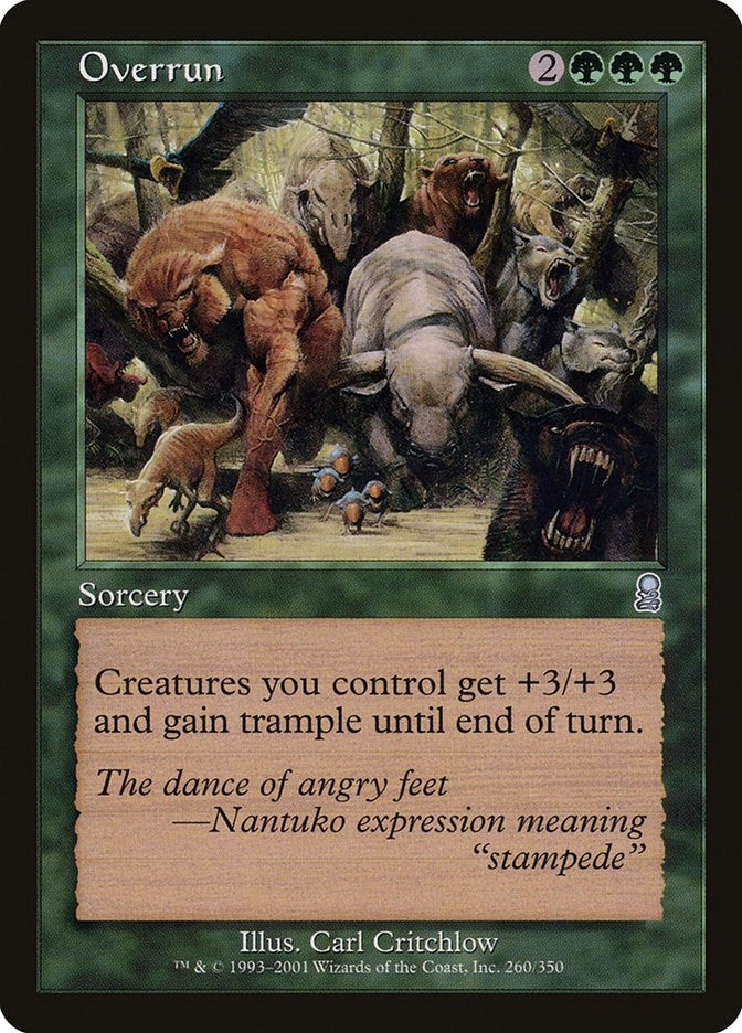 Overrun (260) [ODY] - MTG Single