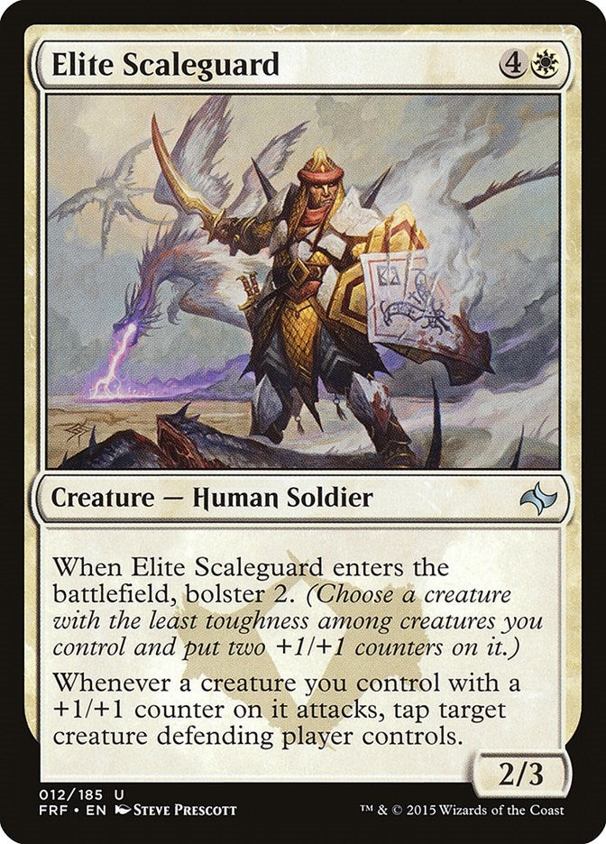 Elite Scaleguard (12) [FRF] - MTG Single