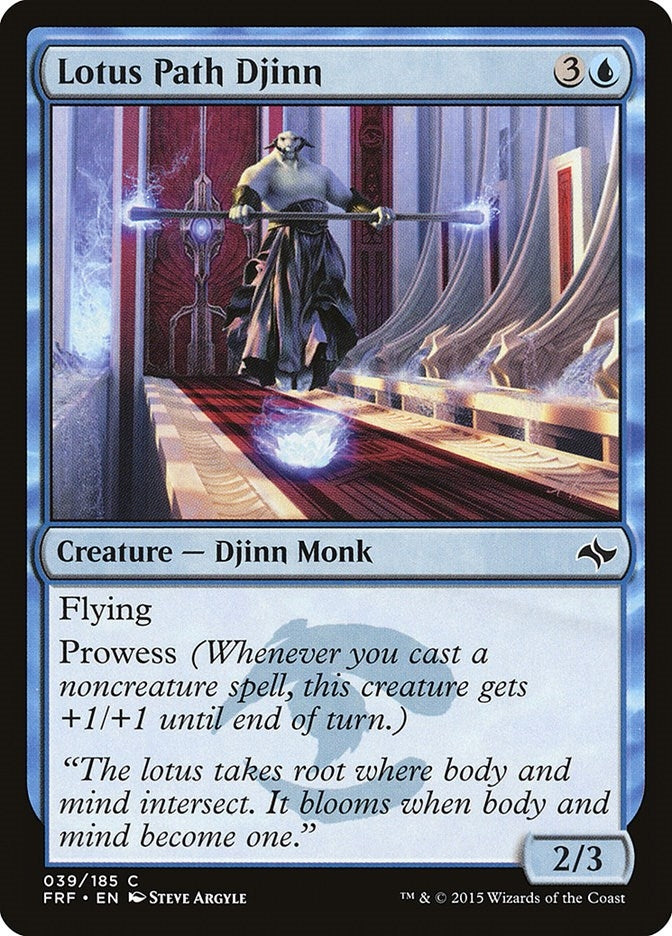 Lotus Path Djinn (39) [FRF] - MTG Single