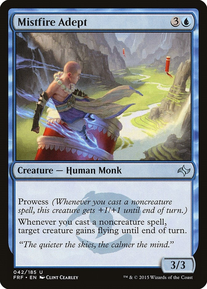 Mistfire Adept (42) [FRF] - MTG Single