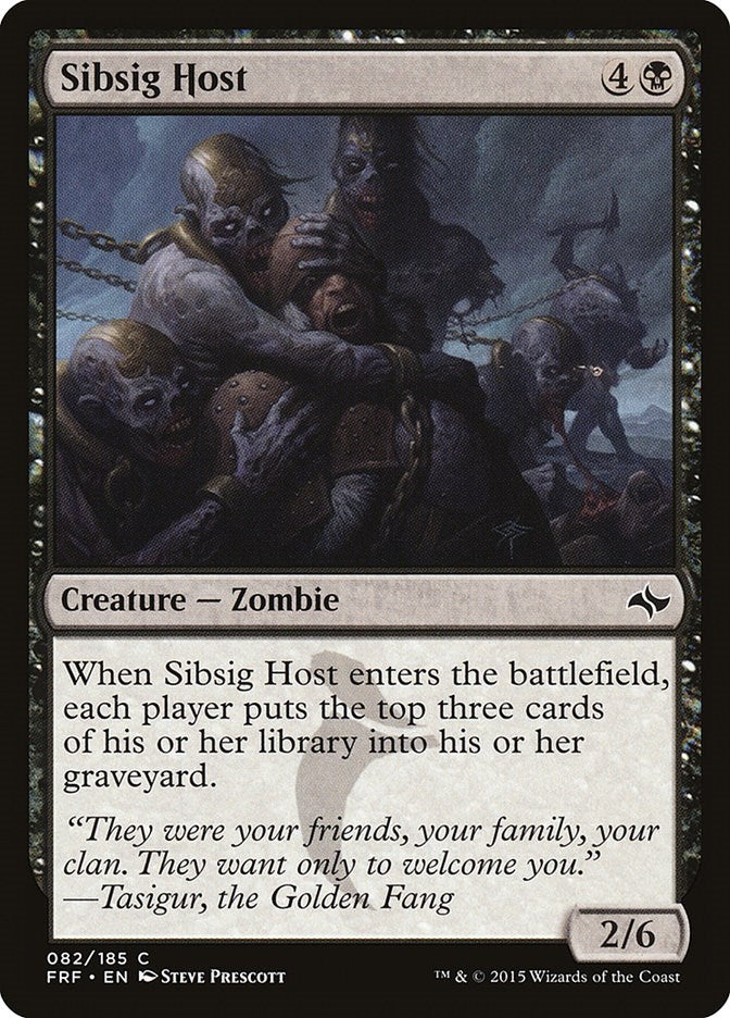 Sibsig Host (82) [FRF] - MTG Single