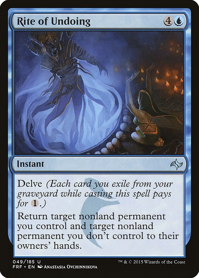 Rite of Undoing (49) [FRF] - MTG Single