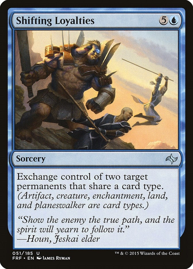 Shifting Loyalties (51) [FRF] - MTG Single