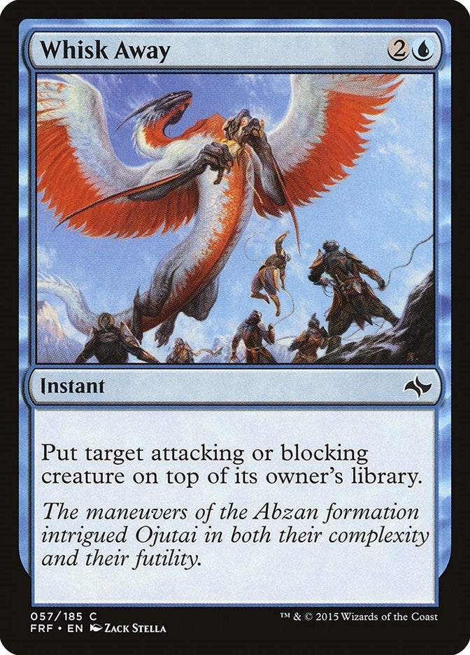 Whisk Away (57) [FRF] - MTG Single
