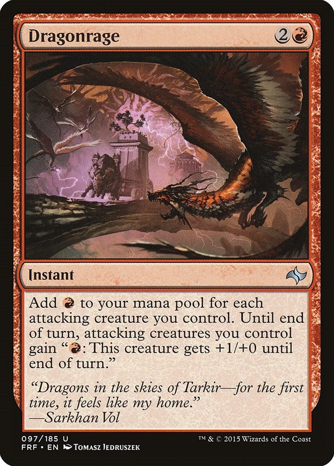 Dragonrage (97) [FRF] - MTG Single