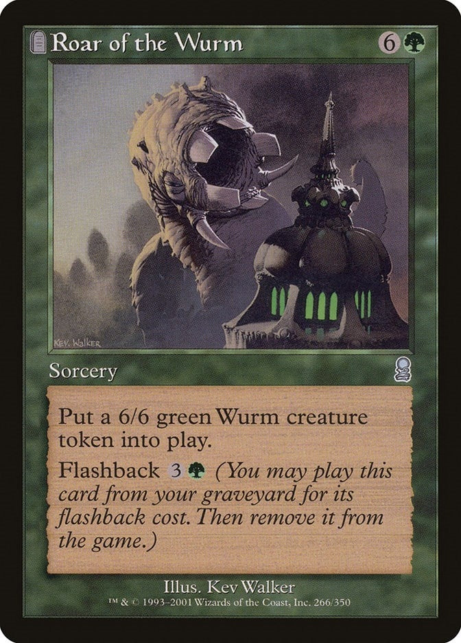 Roar of the Wurm (266) [ODY] - MTG Single