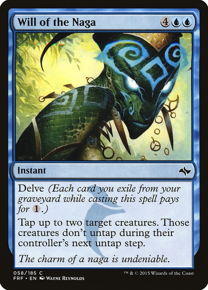 Will of the Naga (58) [FRF] - MTG Single