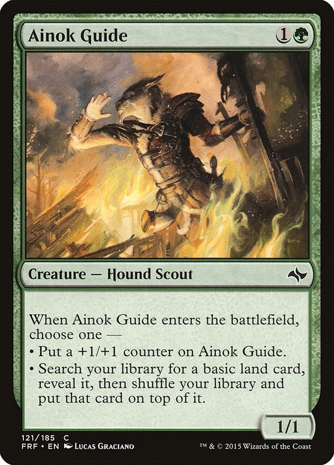 Ainok Guide (121) [FRF] - MTG Single