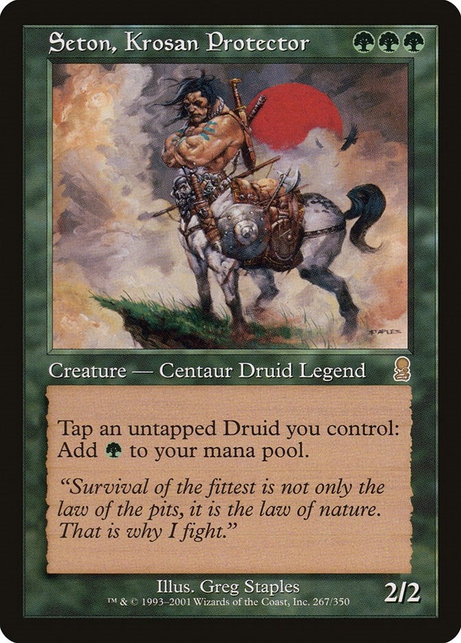 Seton Krosan Protector (267) [ODY] - MTG Single