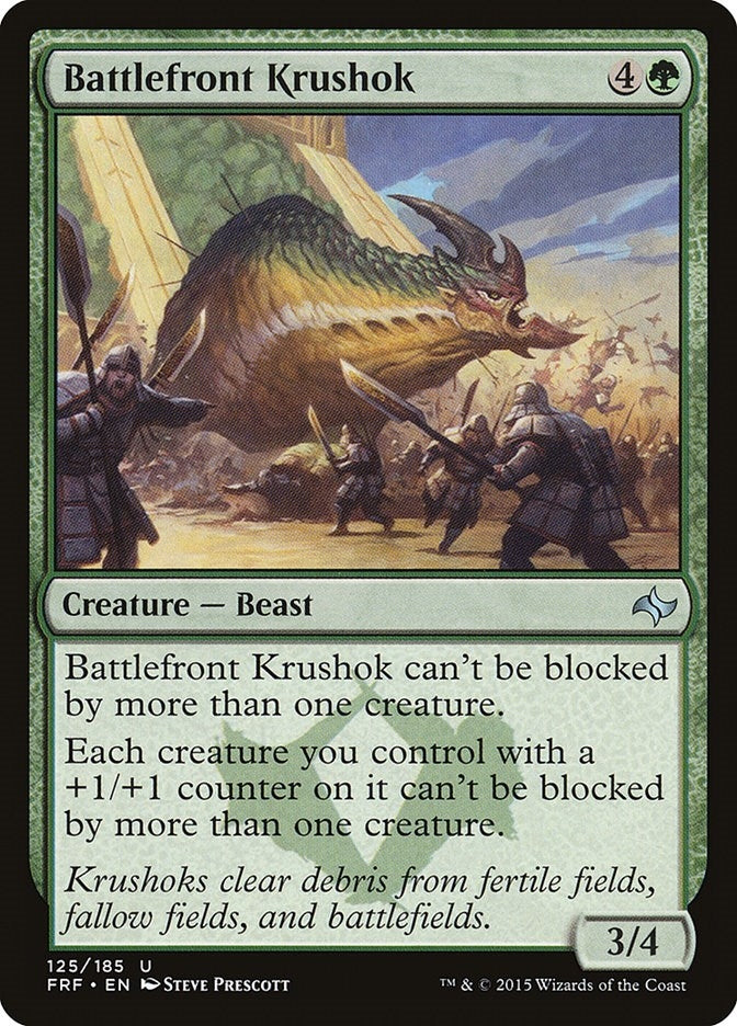 Battlefront Krushok (125) [FRF] - MTG Single