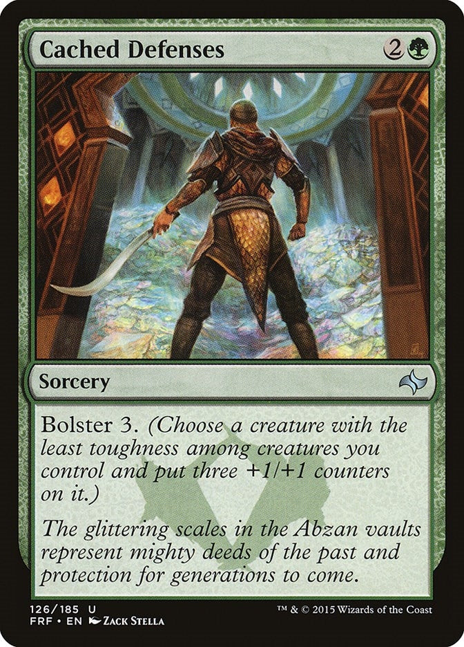 Cached Defenses (126) [FRF] - MTG Single