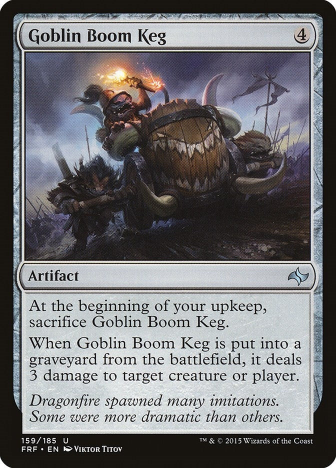 Goblin Boom Keg (159) [FRF] - MTG Single