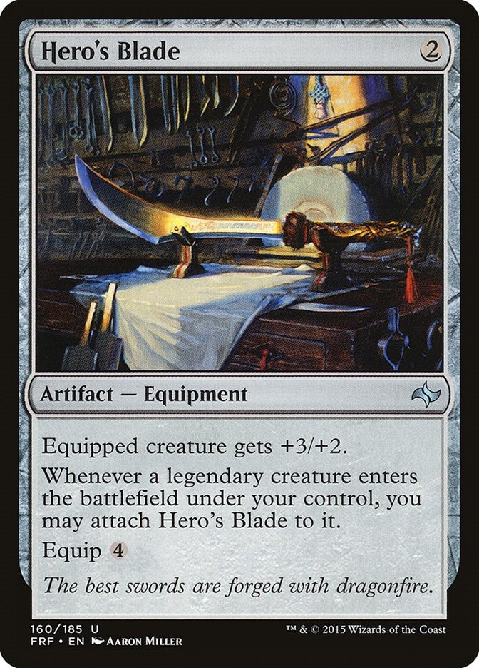 Hero’s Blade (160) [FRF] - MTG Single