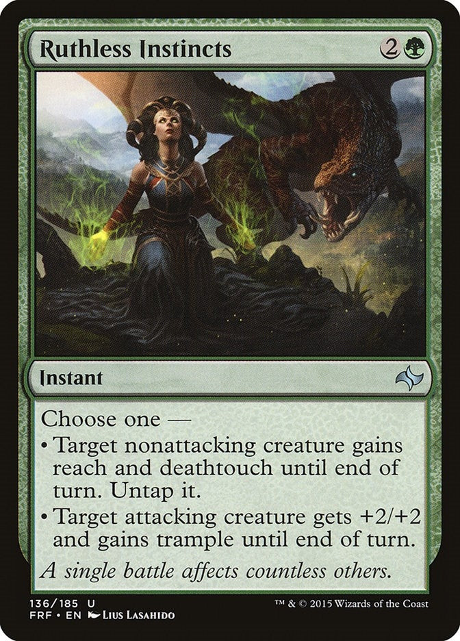 Ruthless Instincts (136) [FRF] - MTG Single