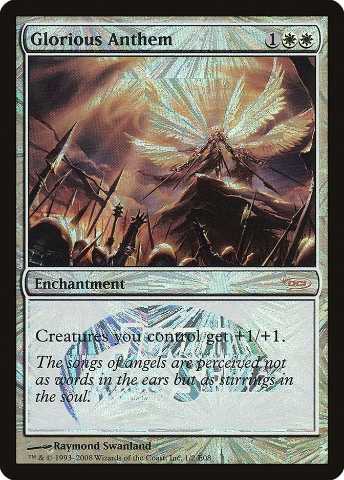 Glorious Anthem (Junior Series Europe) (1) [JSS] - MTG Single