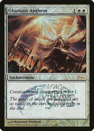 Glorious Anthem (Junior APAC Series) (1) [JSS] - MTG Single