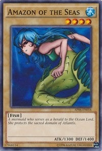 Amazon of the Seas (6016) (AP06) - YuGiOh Single