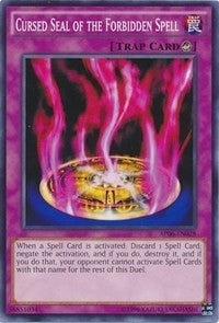 Cursed Seal of the Forbidden Spell (6028) (AP06) - YuGiOh Single