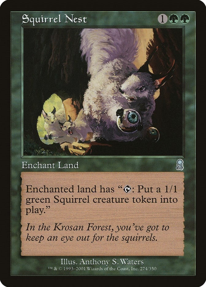 Squirrel Nest (274) [ODY] - MTG Single