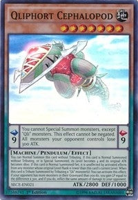 Qliphort Cephalopod (21) (SECE) - YuGiOh Single