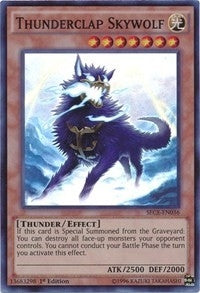 Thunderclap Skywolf (36) (SECE) - YuGiOh Single