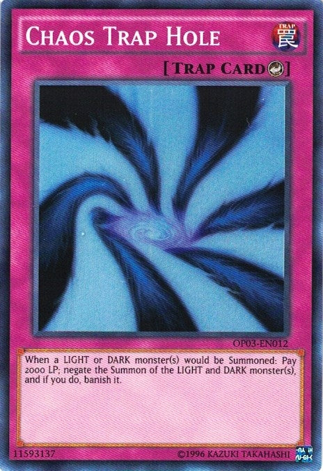 Chaos Trap Hole (3012) (OP03) - YuGiOh Single