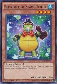 Performapal Stamp Turtle (5) (SECE) - YuGiOh Single