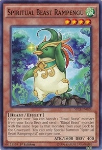Spiritual Beast Rampengu (29) (SECE) - YuGiOh Single