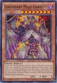 Legendary Maju Garzett (42) (SECE) - YuGiOh Single