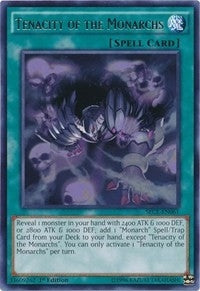 Tenacity of the Monarchs (61) (SECE) - YuGiOh Single