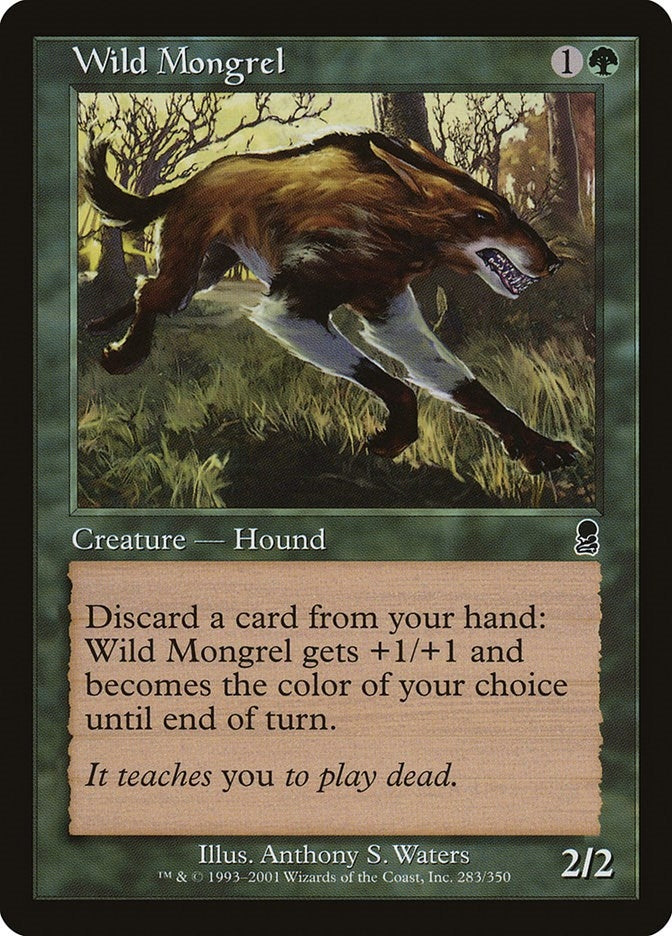 Wild Mongrel (283) [ODY] - MTG Single