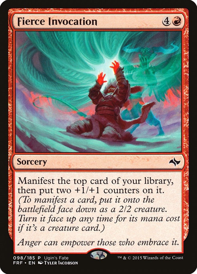 Fierce Invocation (98) [FRF_UGIN] - MTG Single
