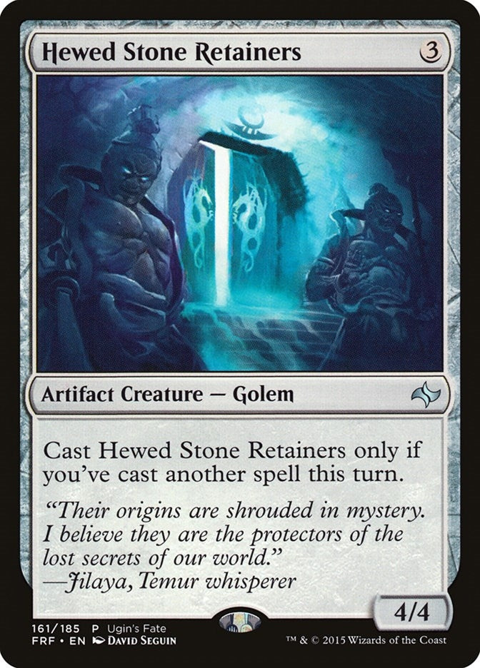 Hewed Stone Retainers (161) [FRF_UGIN] - MTG Single
