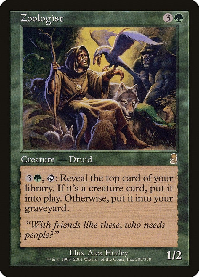 Zoologist (285) [ODY] - MTG Single